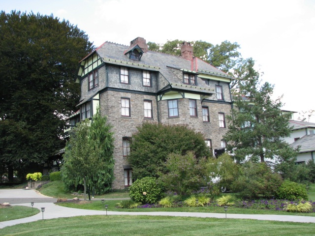 The Knowlton mansion sits on a 12-acre site at 8001 Verree Rd. 