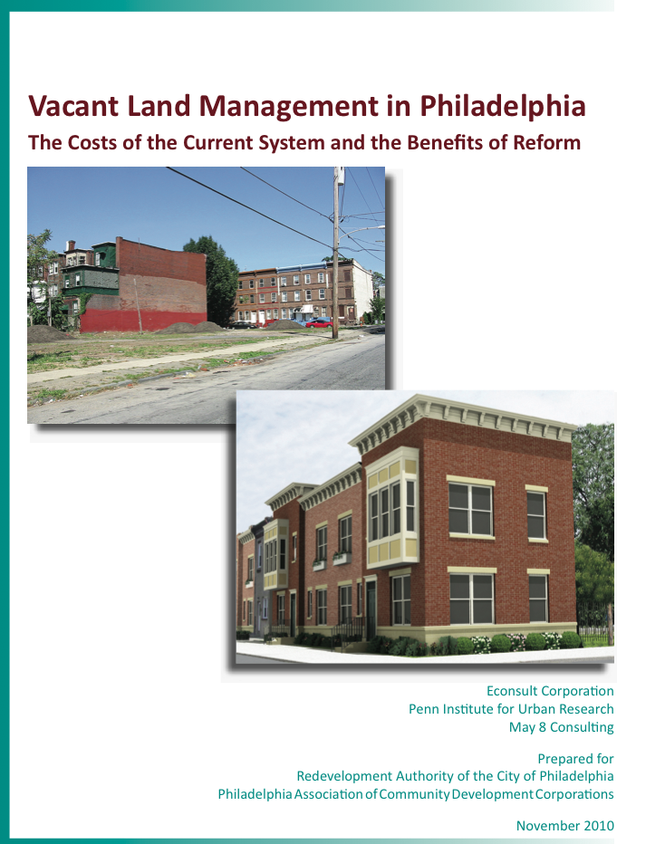 RDA vacant land report released