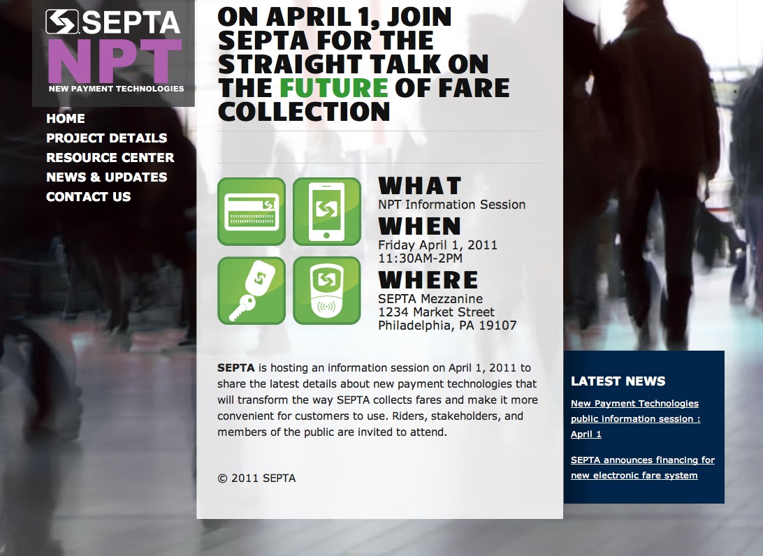 SEPTA launches site to promote smart card