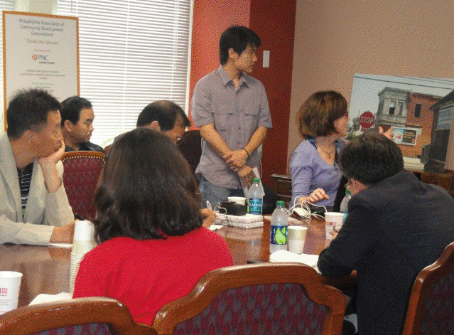 Korean contingent visits the SCRUB Foundation 