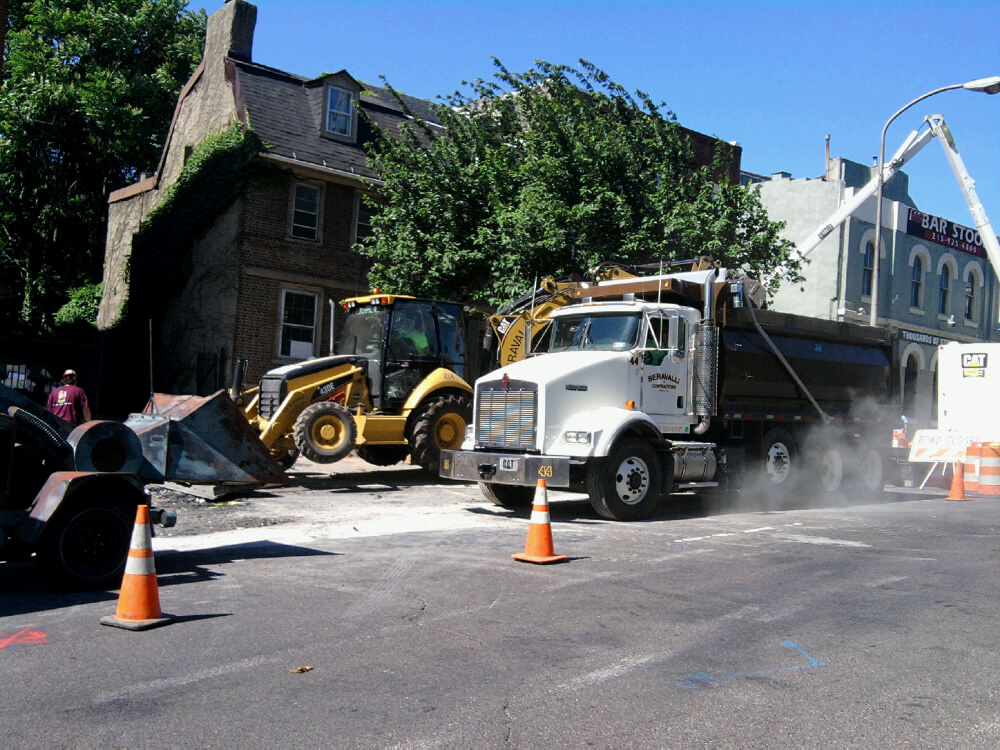 Work has begun on the Race Street Connector