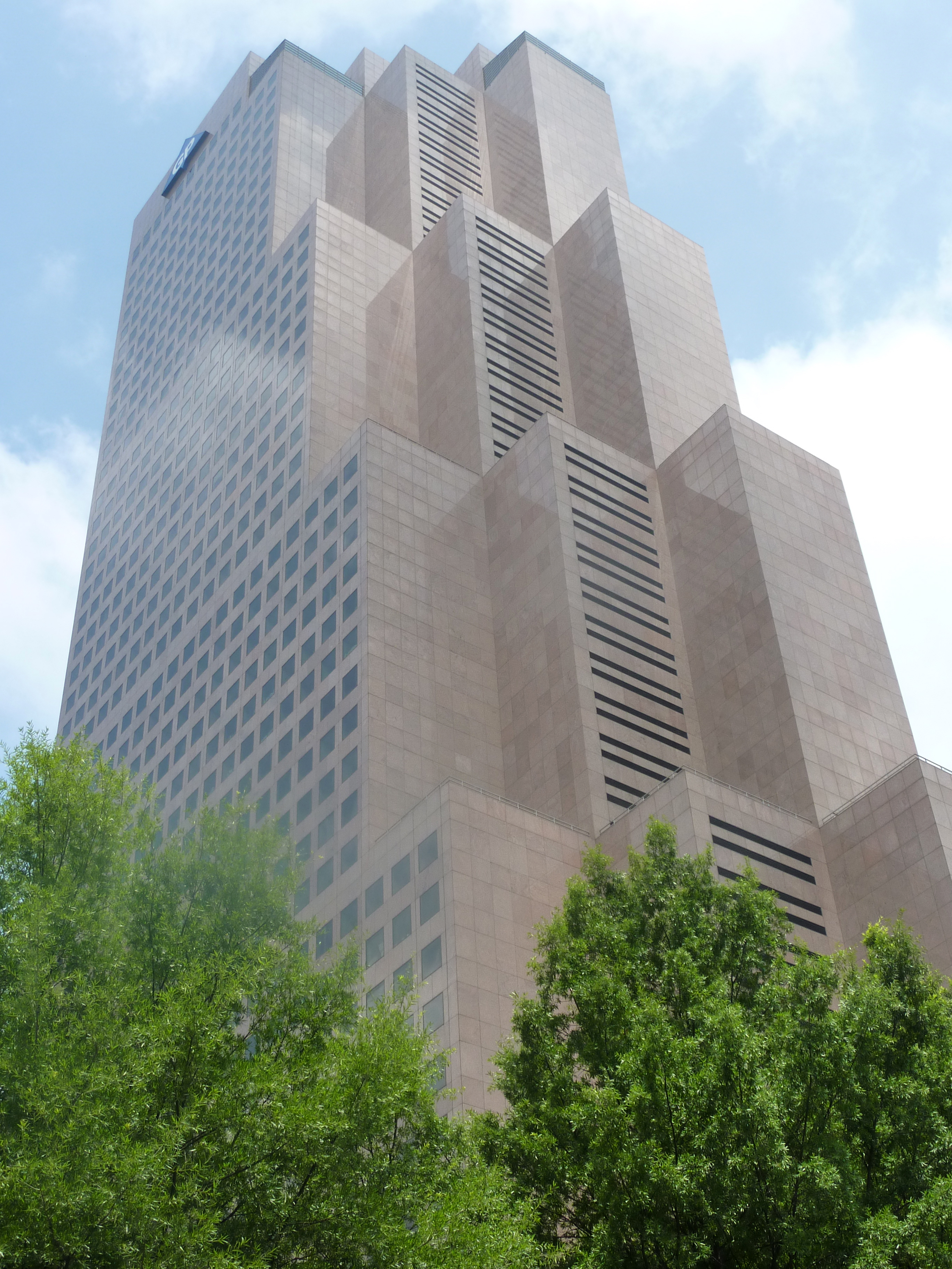 A skyscraper in Atlanta.