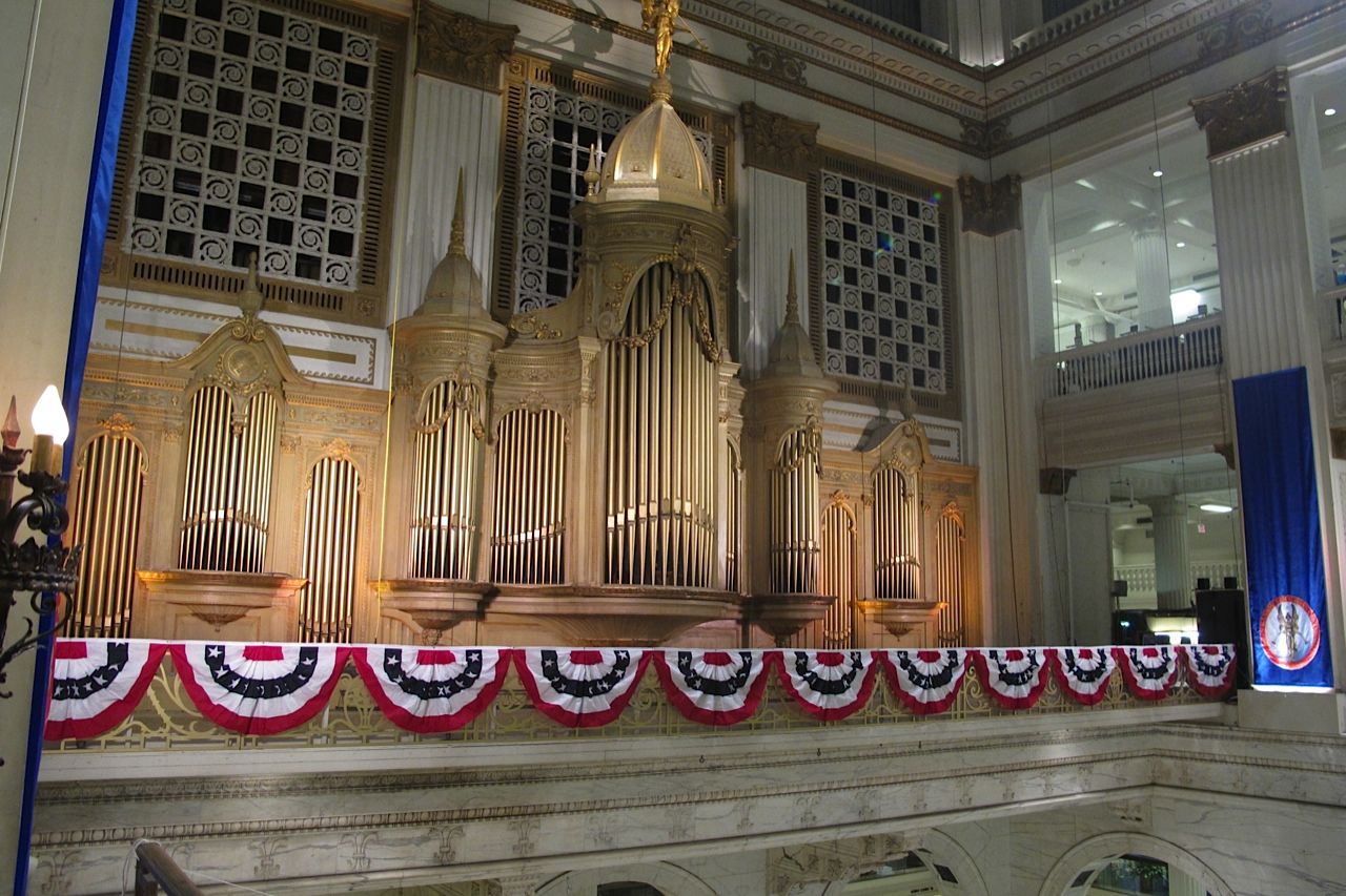 Celebrating 100 years of the Wanamaker Organ - and taking a peek inside
