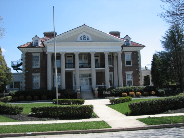 The Zurbrugg Mansion, built in 1910 by Furness, was saved by Delanco Township and restored as senior citizen apartments.