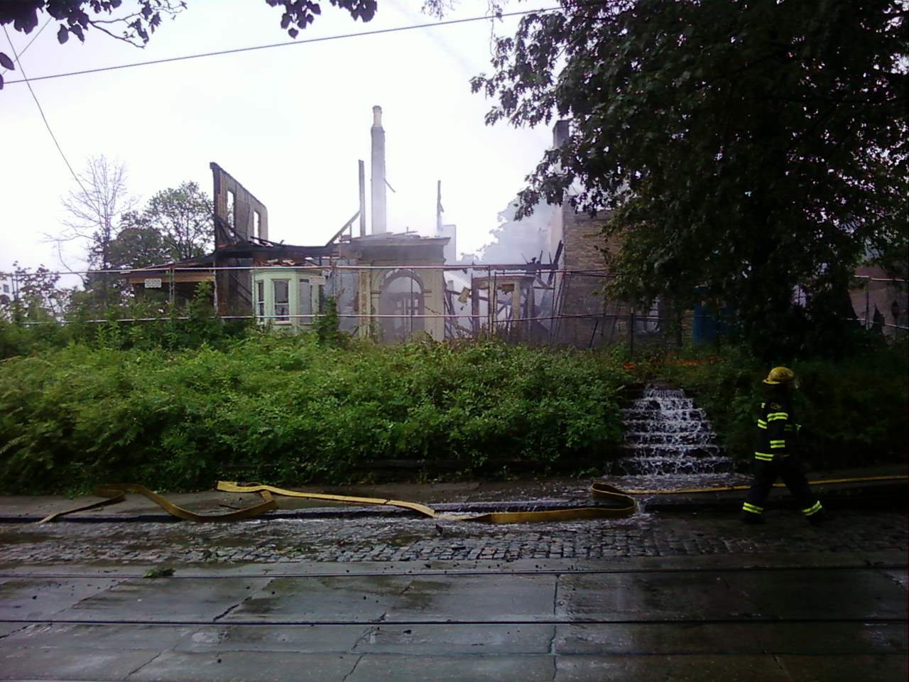 Garrett-Dunn House destroyed