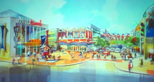 Rendering of PhillyLive proposal
