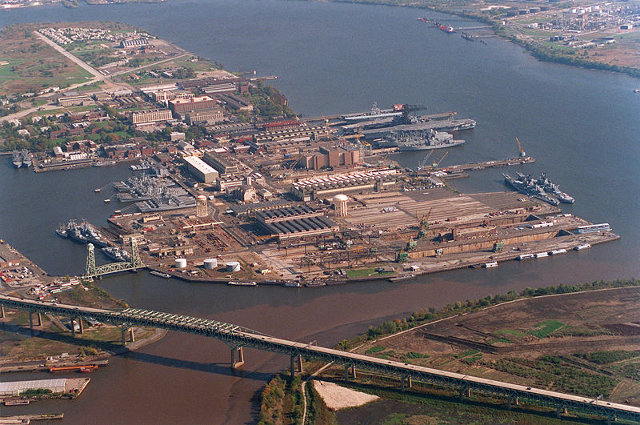 Navy Yard in 1995
