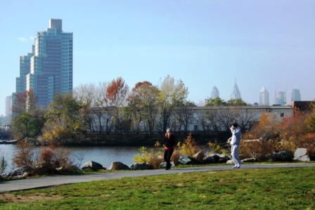 Penn Treaty Park on the Central Delaware Riverfront