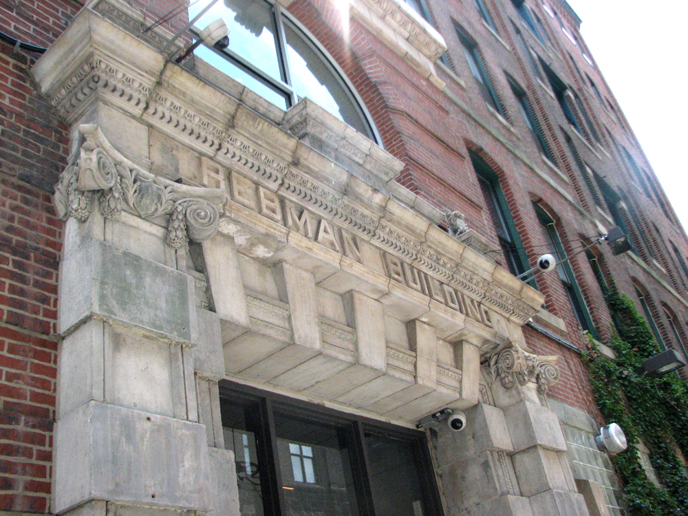 The Rebman Building on North 13th Street is an example of turn-of-the-century industrial design by Ballinger & Perot.