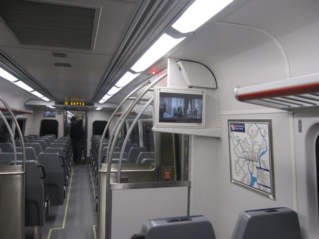 Silverliner V interior