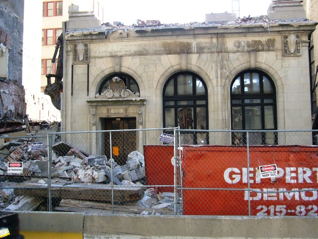 PLICO demolition
