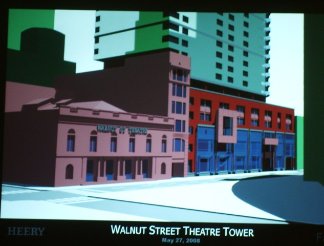 Walnut Street Theatre tower