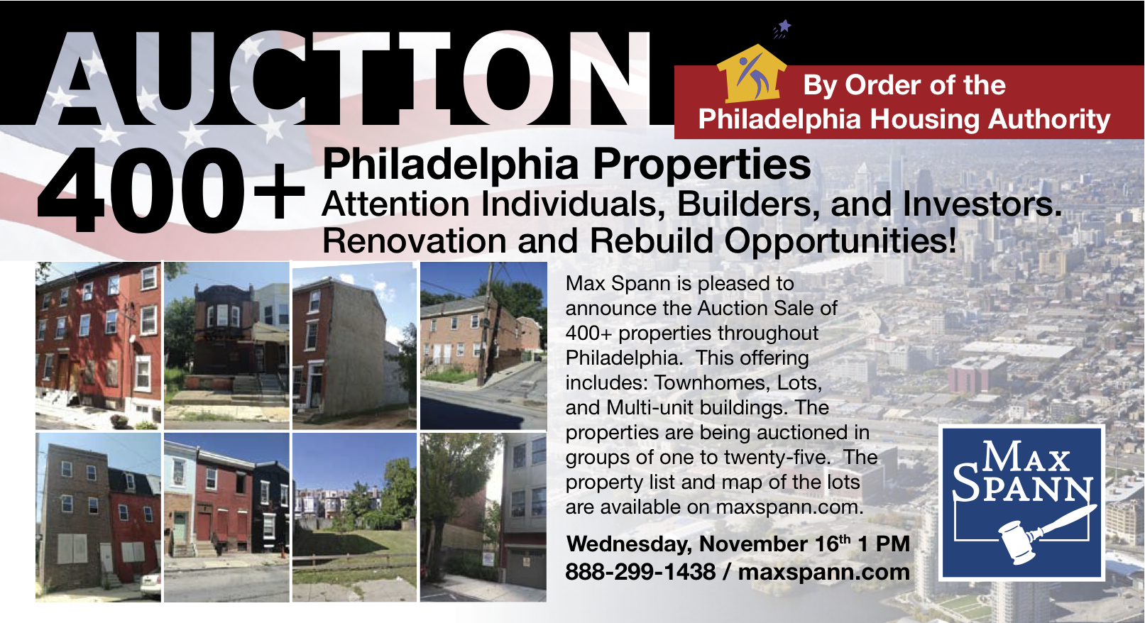 PHA will auction off more than 400 of its surplus properties. | Max Spann