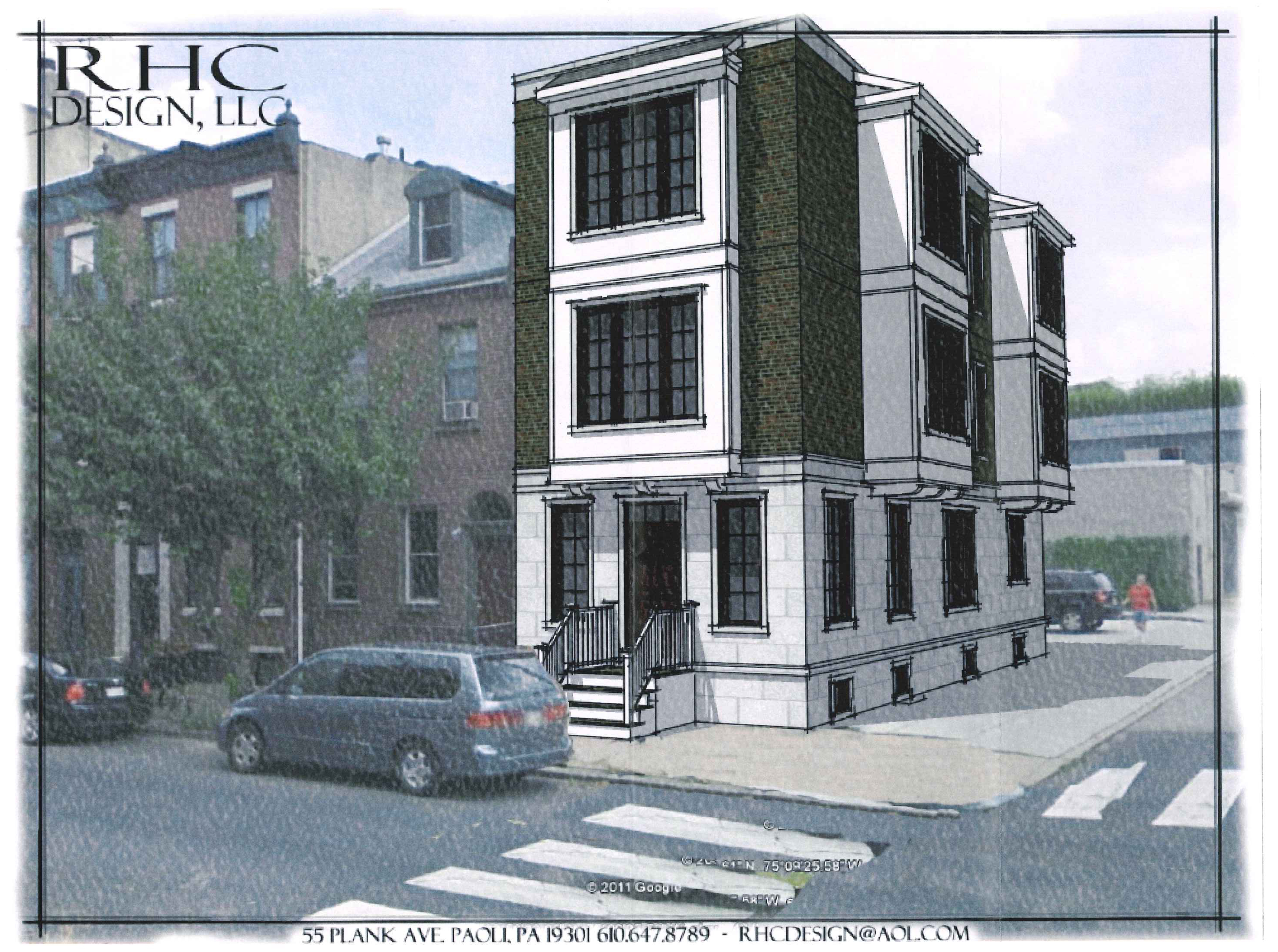 Preliminary design for the new development proposed for 631 S. 9th Street.
