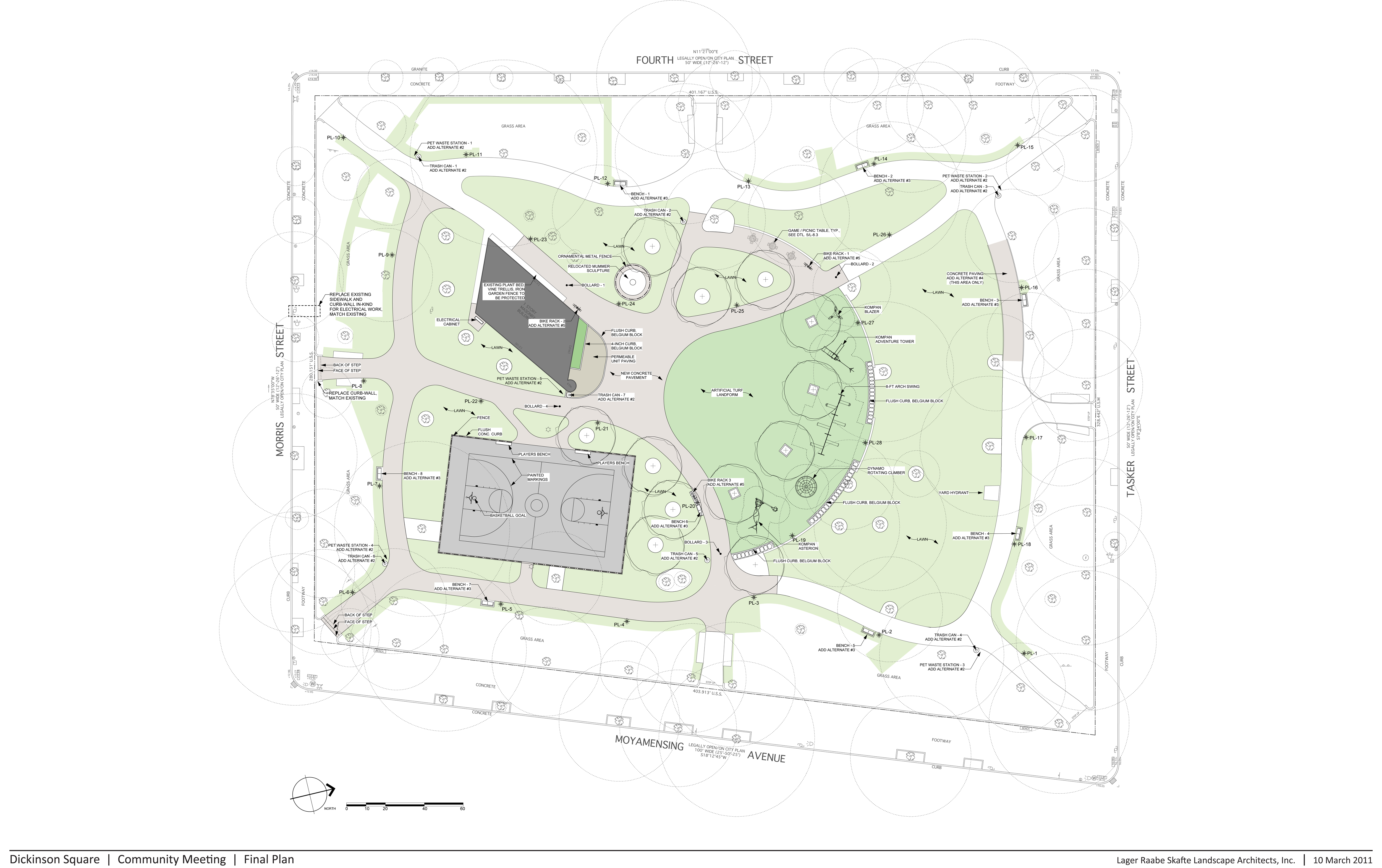 Master Plan for Dickinson Square Park