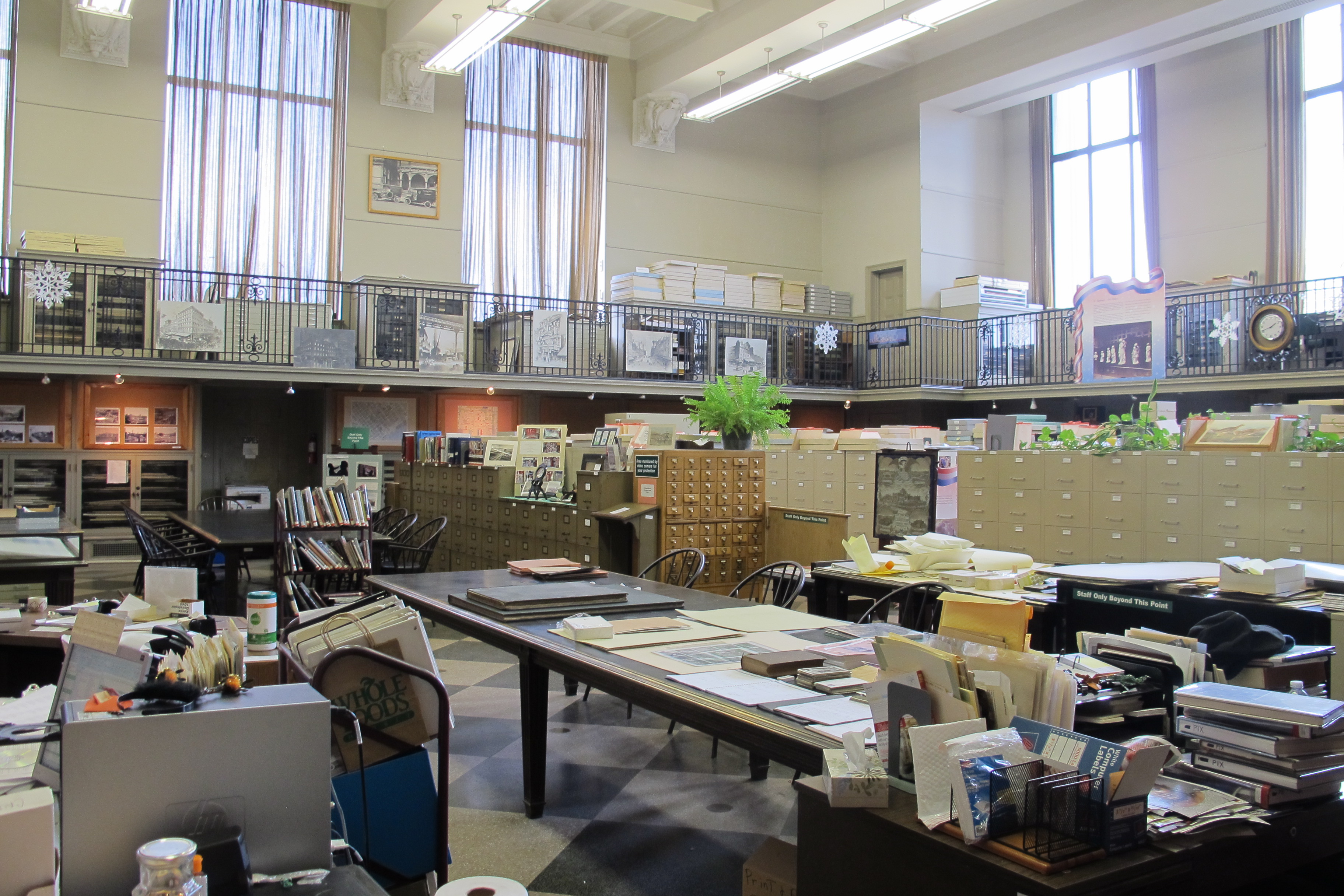 Print and Pictures holds 1.5 million items at the Free Library's Parkway Central.