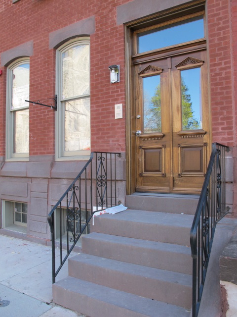 To comply with Historic Commission guidelines, Power House Development Inc. paid attention to door, window and stone details.