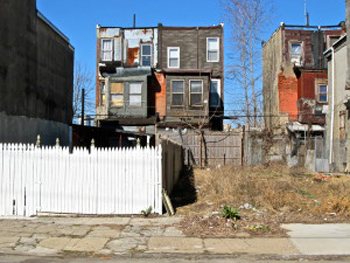 1800 North 4th - vacant lots and broken sidewalks