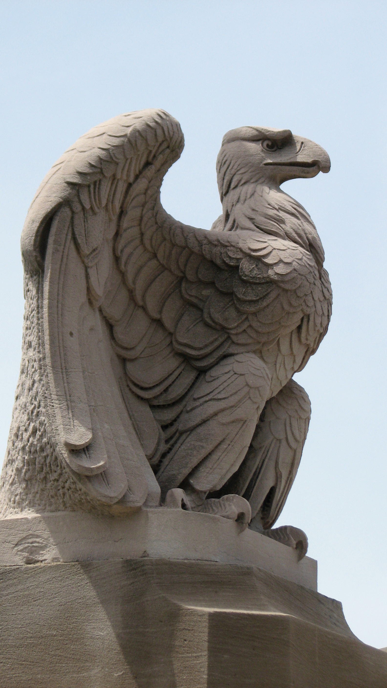 Market Street bridge eagle