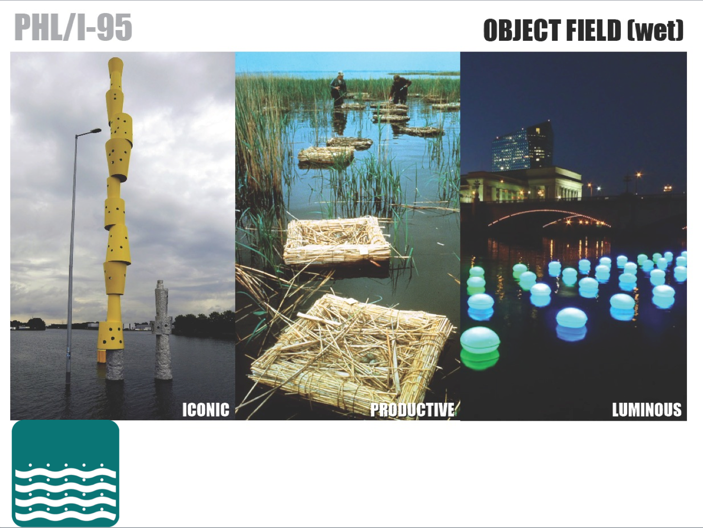 Civic Landscape PHL / I-95 - Object Field Wet | courtesy of PHS