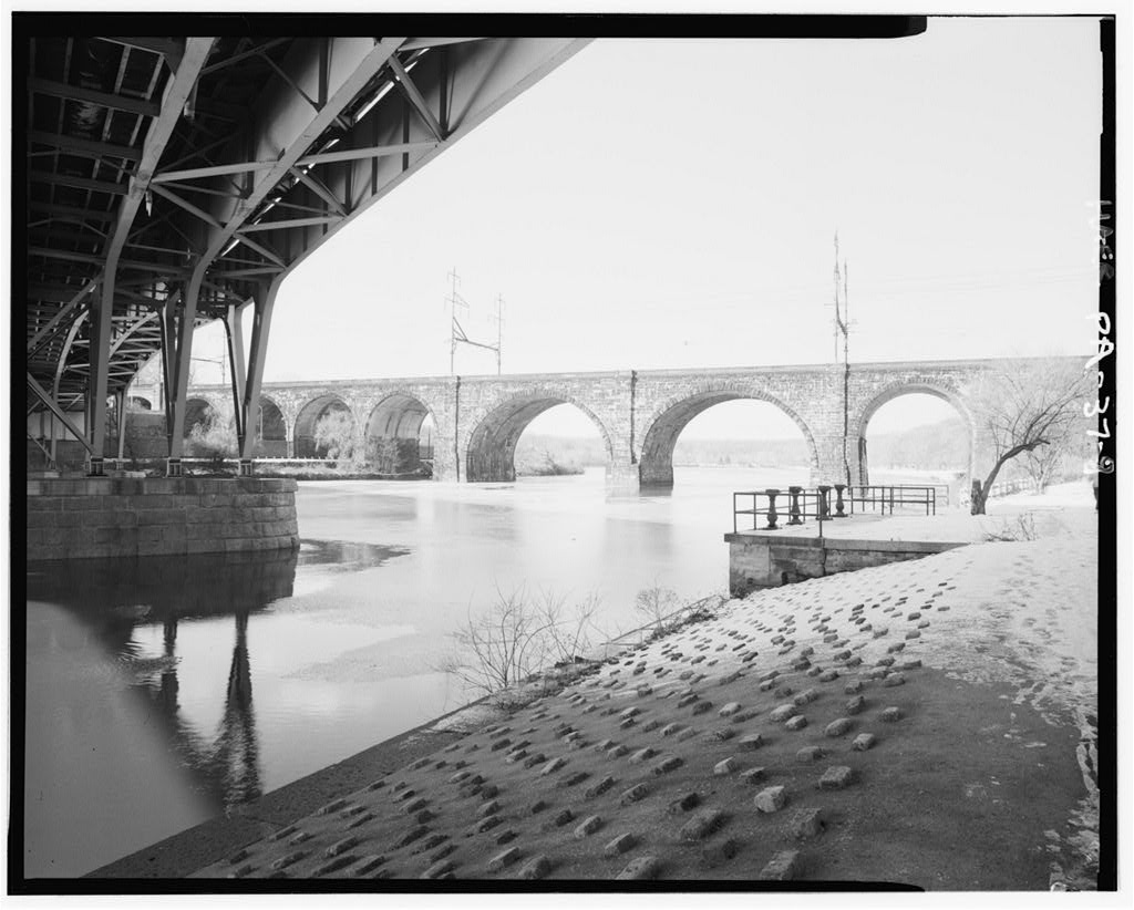 Connecting Railway Bridge over Schuylkill River | Library of Congress, Prints & Photographs Division, HAER, Reproduction no. HAER PA,51-PHILA,695--8