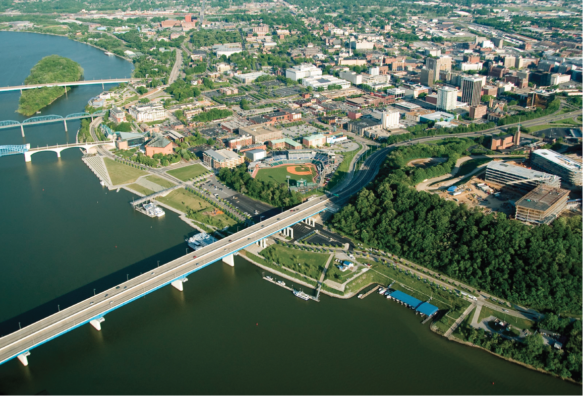Hargreaves' 21st Century Waterfront Park in Chattanooga 2