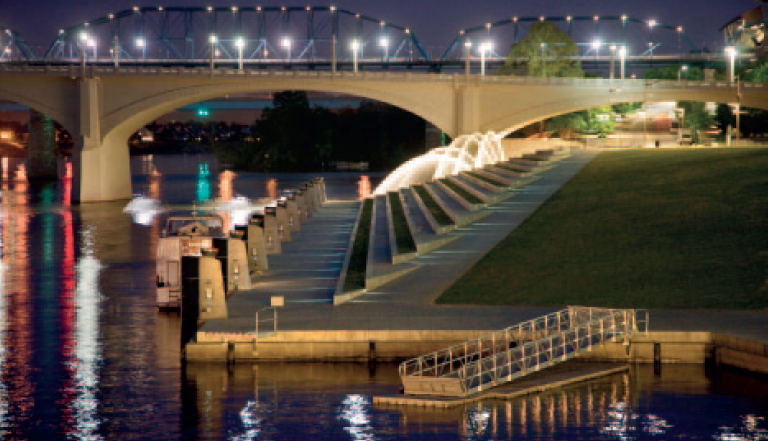Hargreaves' 21st Century Waterfront Park in Chattanooga