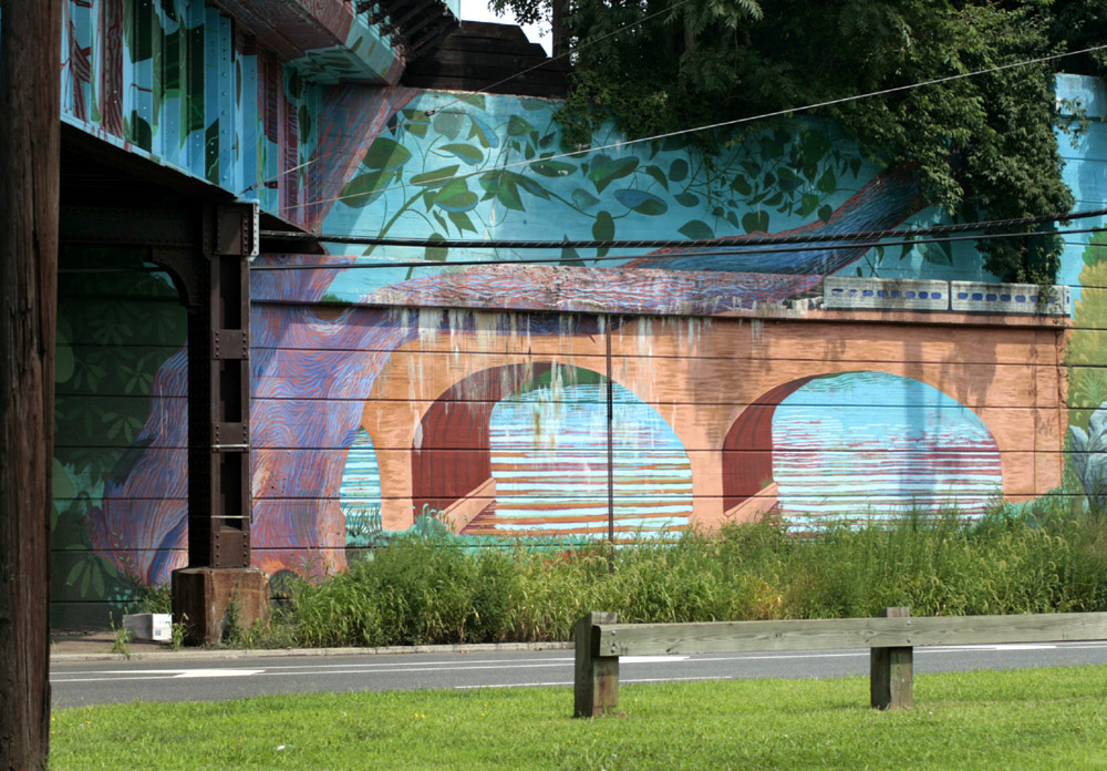Bridge mural, Phillytrax