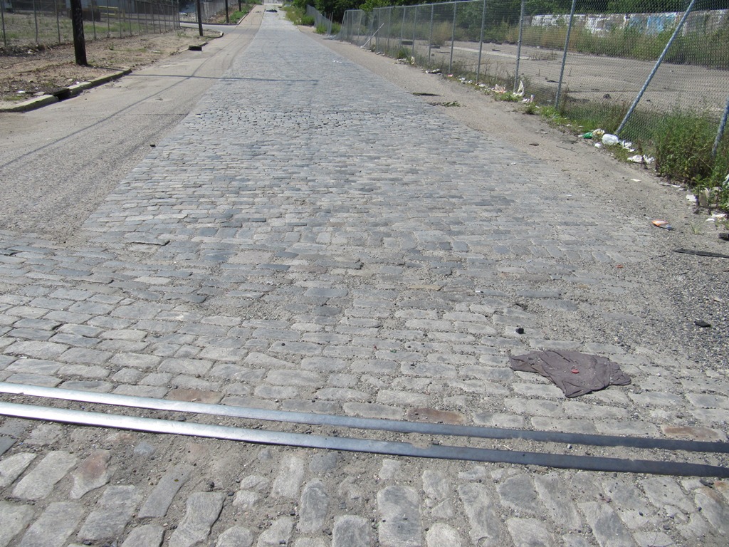 Where is this stretch of historic cobblestone street?