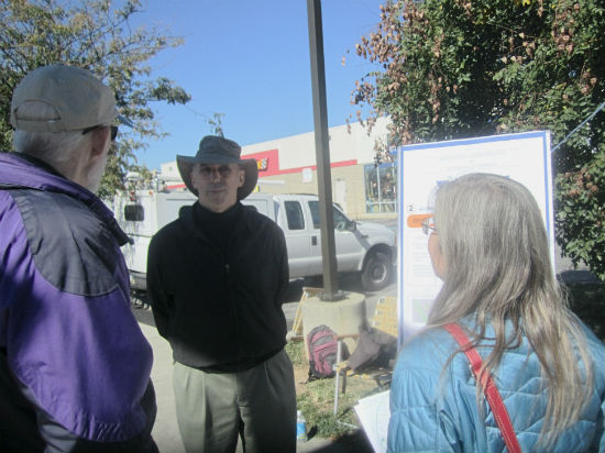 MOTU's Charles Carmalt spoke with scavenger hunt participants about improvements that could be made to areas like 10th Street and Washington Ave