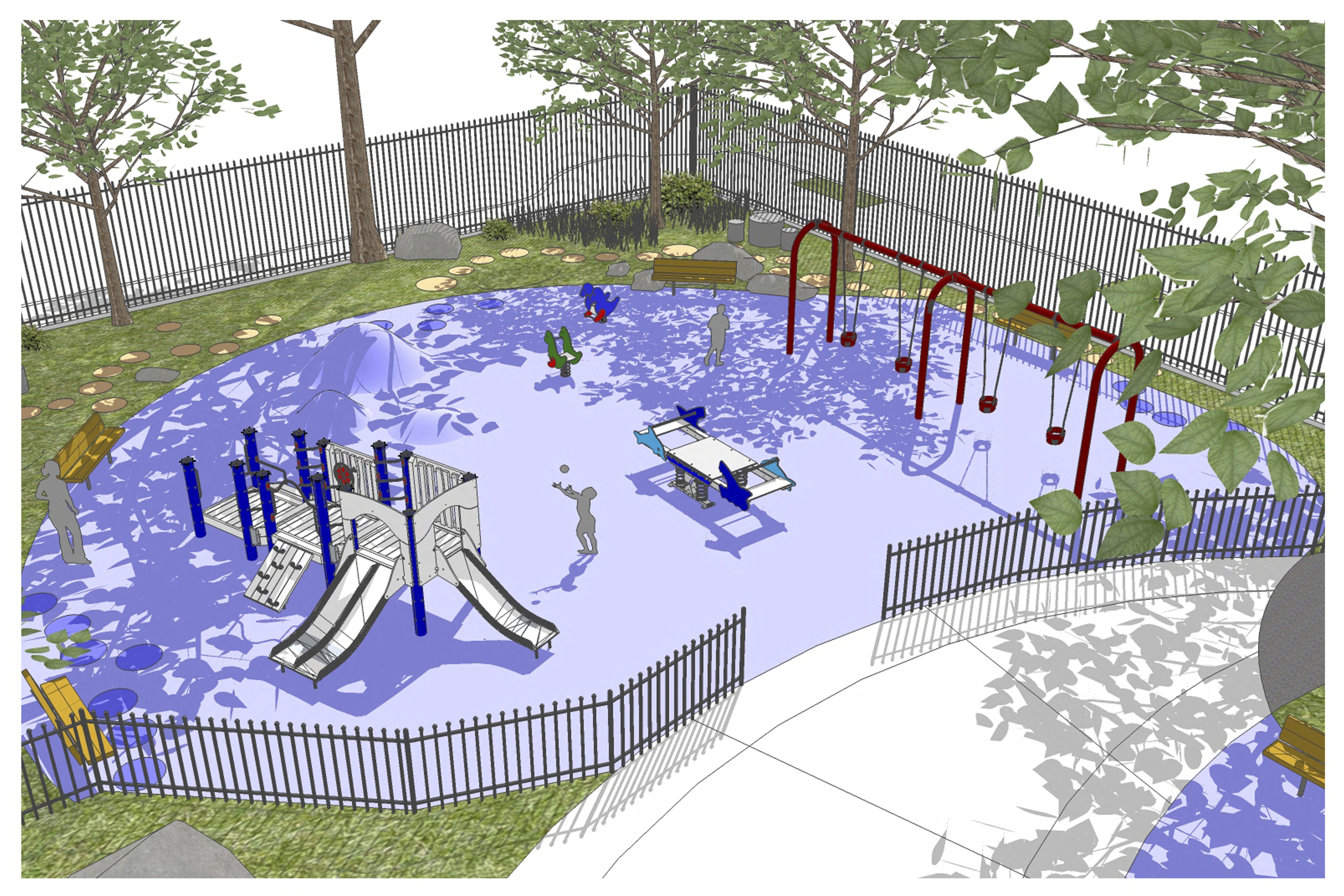 Designs for Seger Park's future tot lot. | Friends of Seger Park Playground