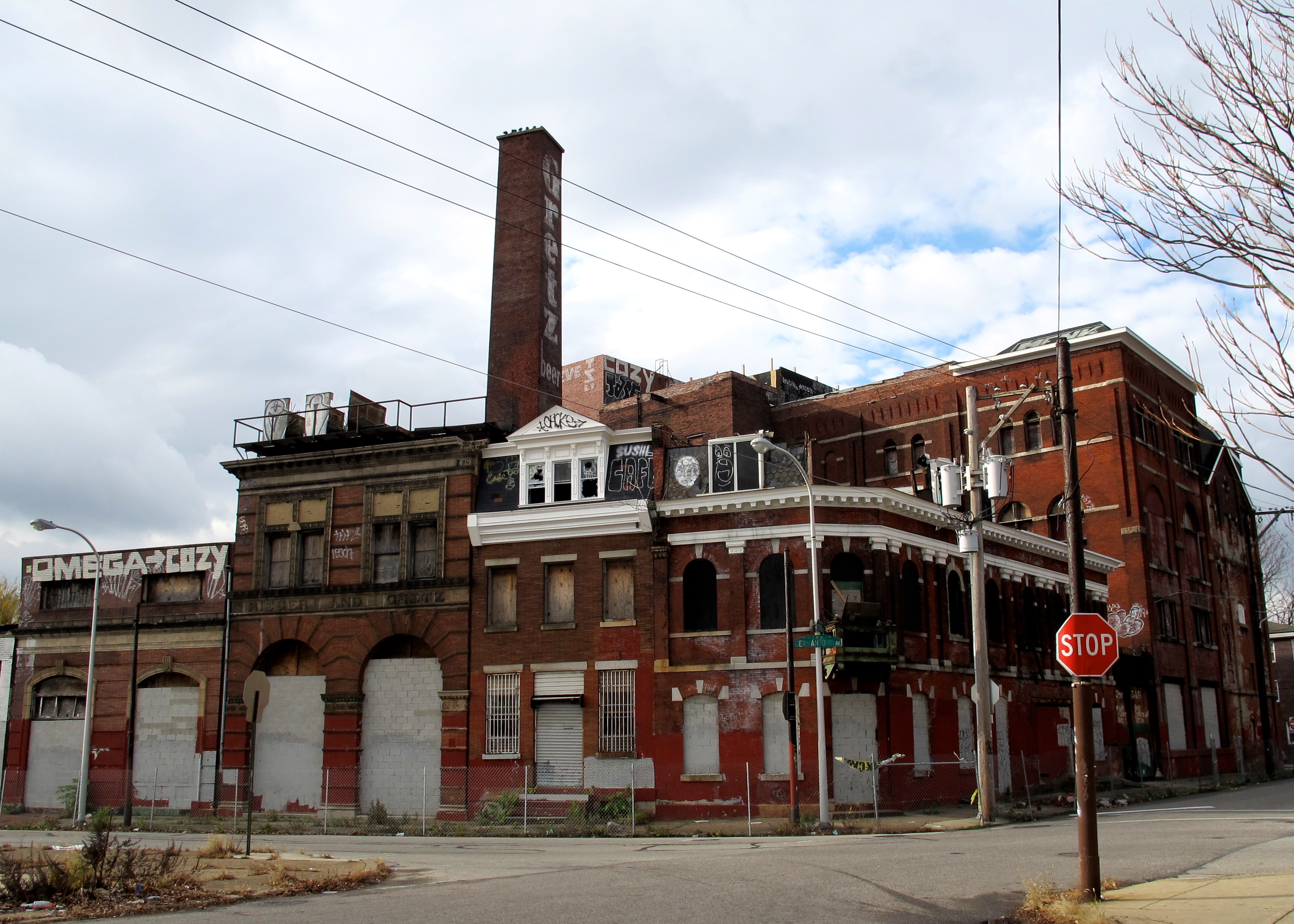 The Gretz Brewery complex in Kensington has been vacant since 1961.