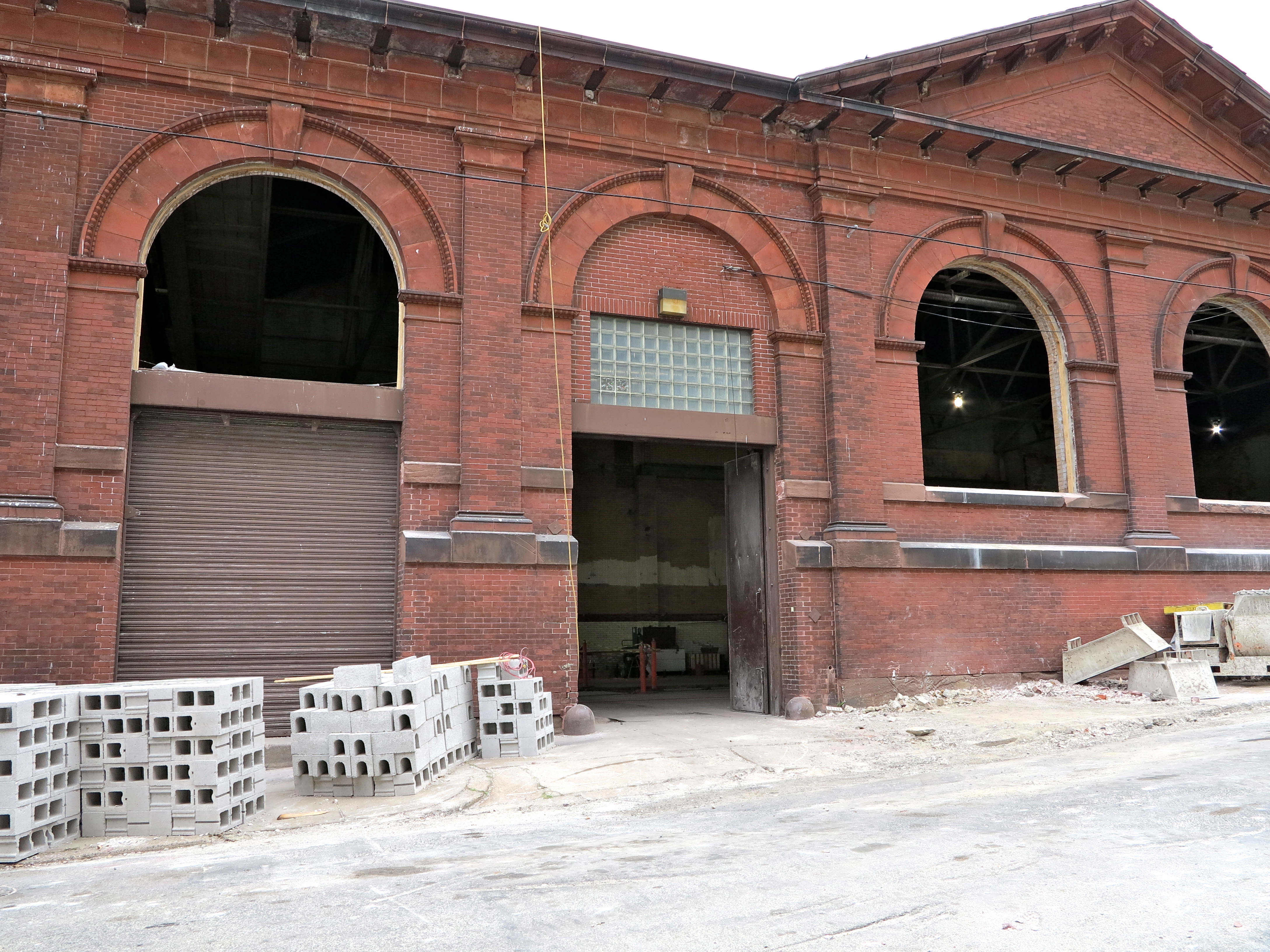 What will be the main door and cleared windows. May 2013