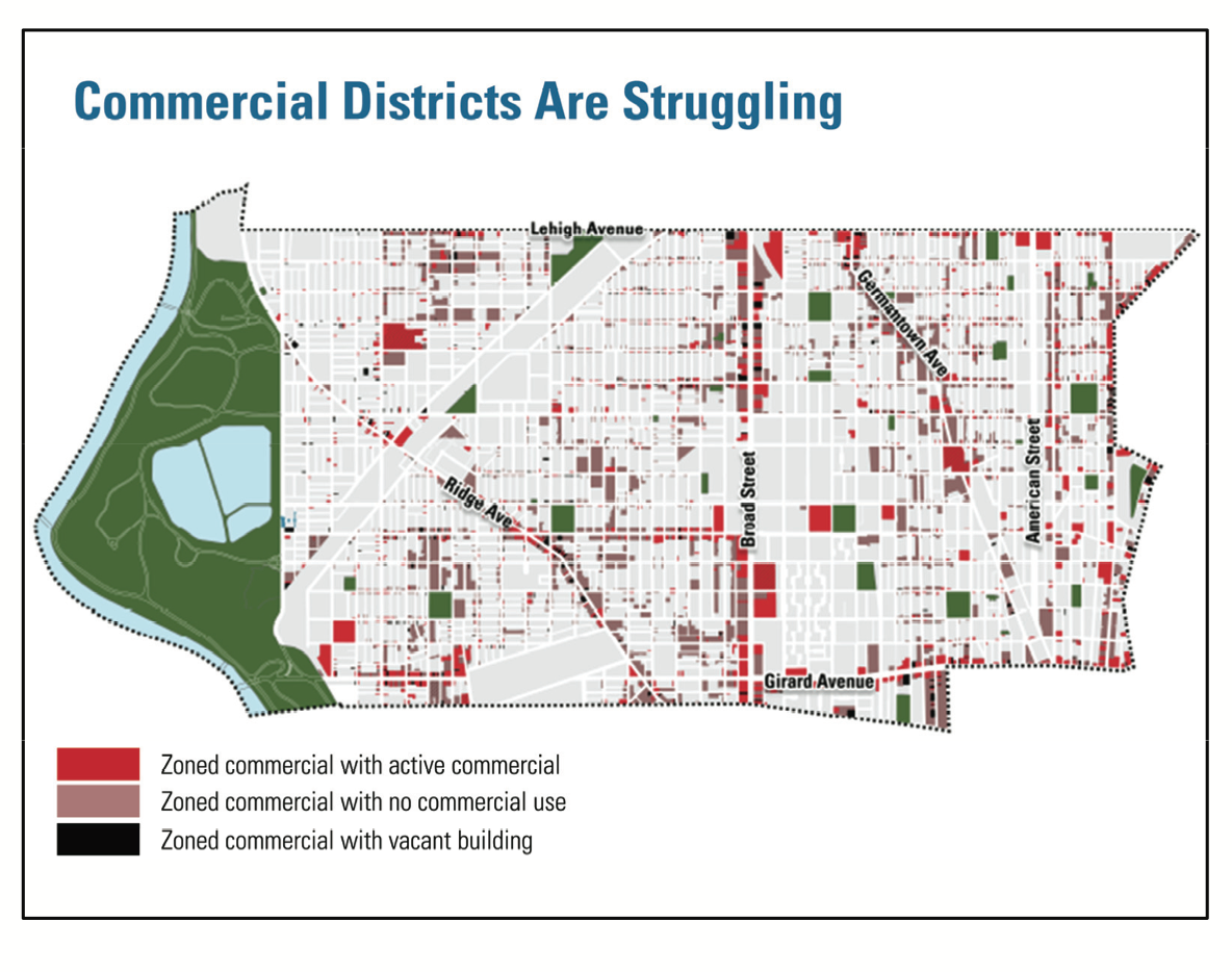 Lower North commercial districts
