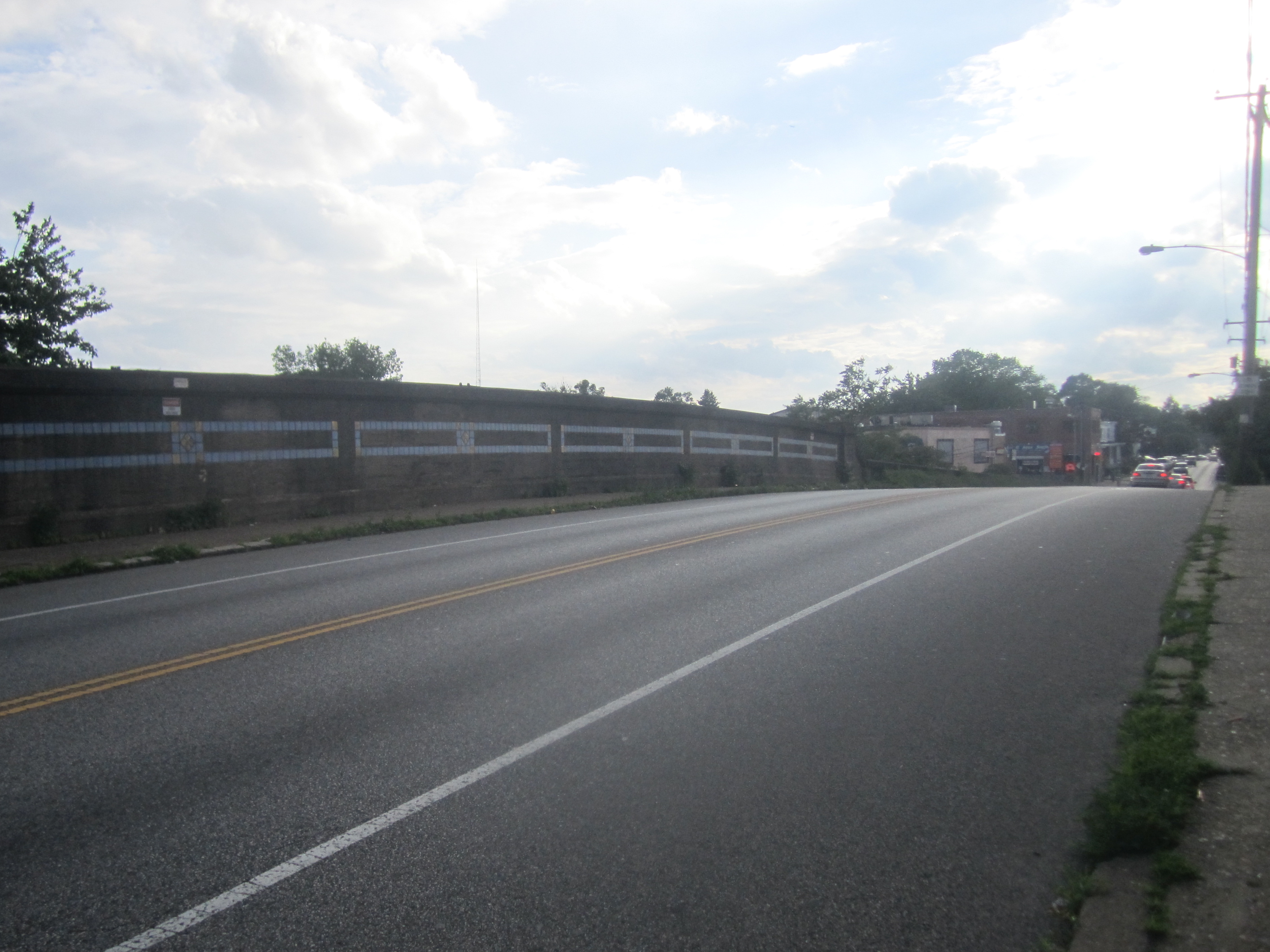 PennDOT will install a raised median to slow traffic over the bridge between Front and B streets