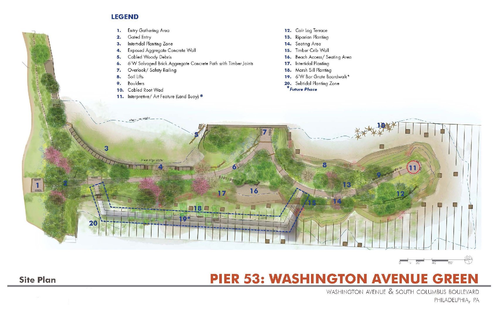 Pier 53 Site Map by Applied Ecological Services