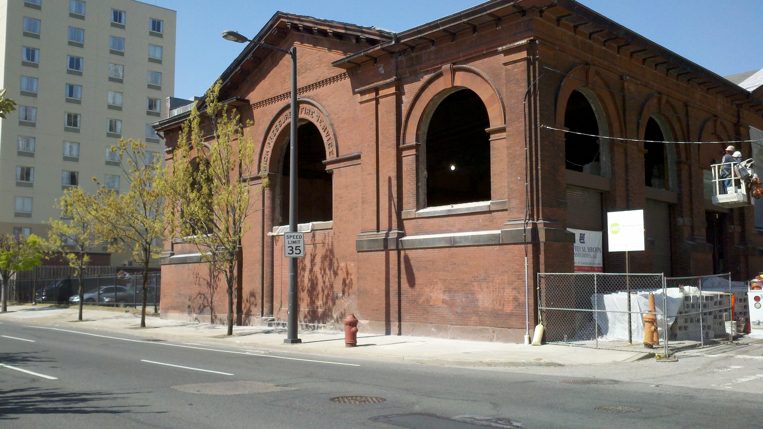 Progress on Philly Fringe building