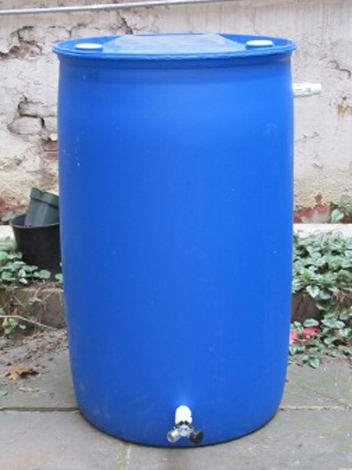 PWD rain barrel
