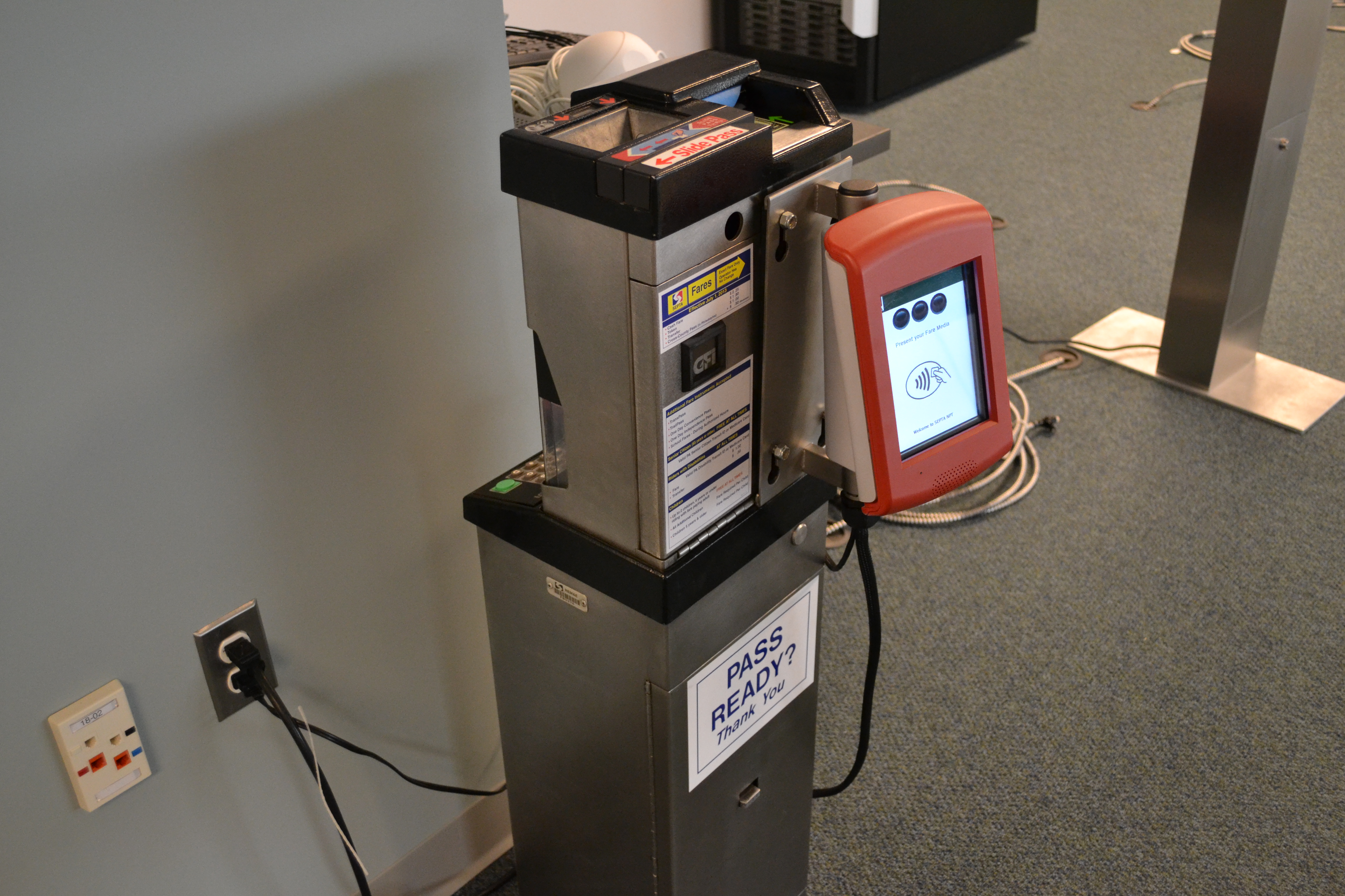 SEPTA will attach card readers to bus and trolley fare boxes. Passengers will still be able to pay with cash
