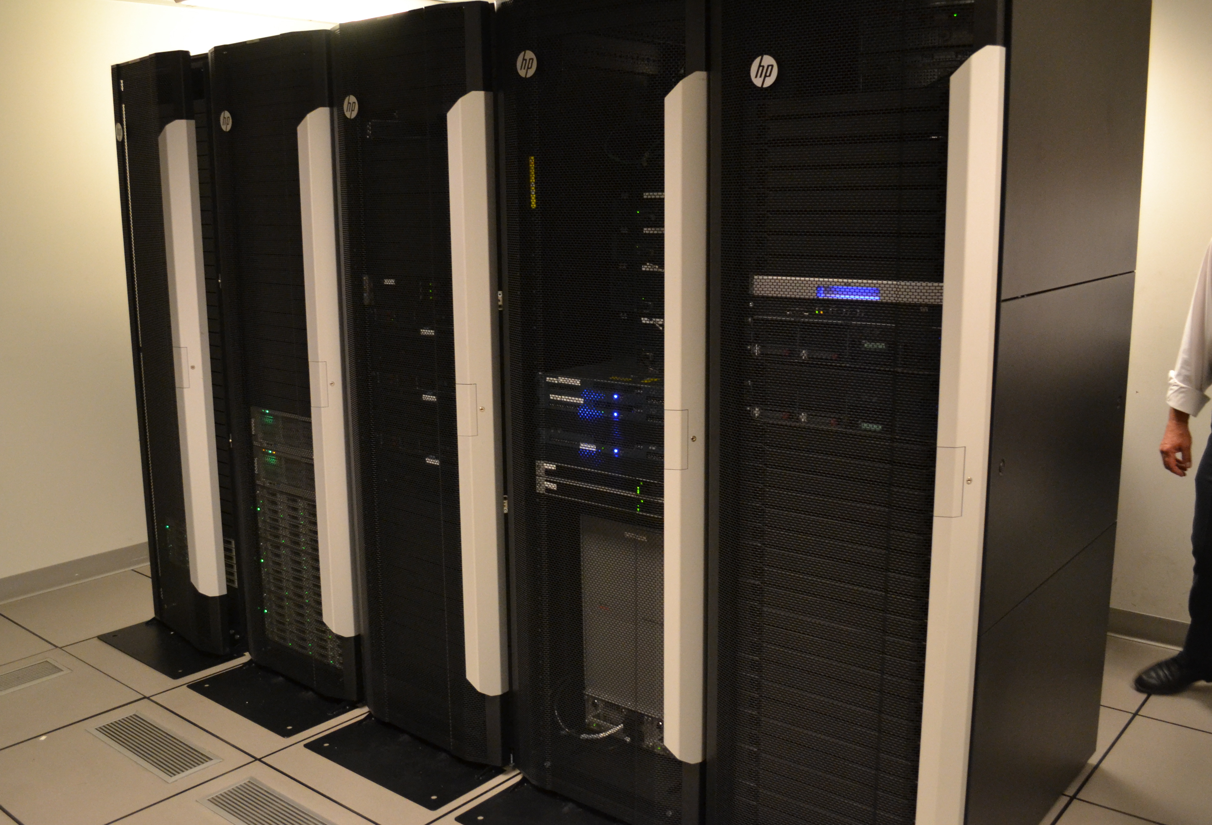 The New Payment Technology data center is capable of processing 50,000 transactions in less than a minute