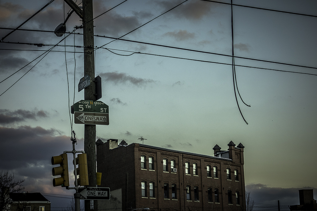 Twilight at 5th and Thompson | Theresa Stigale.