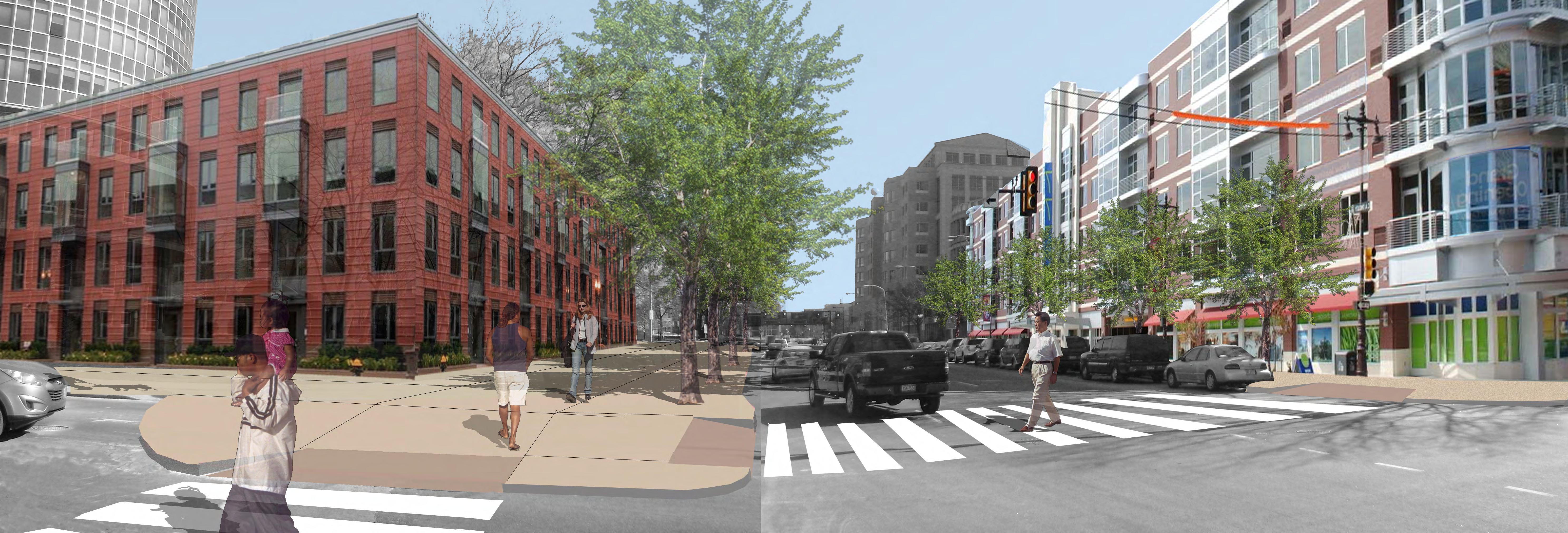 What 8th and Race Street, near Franklin Square, could look like