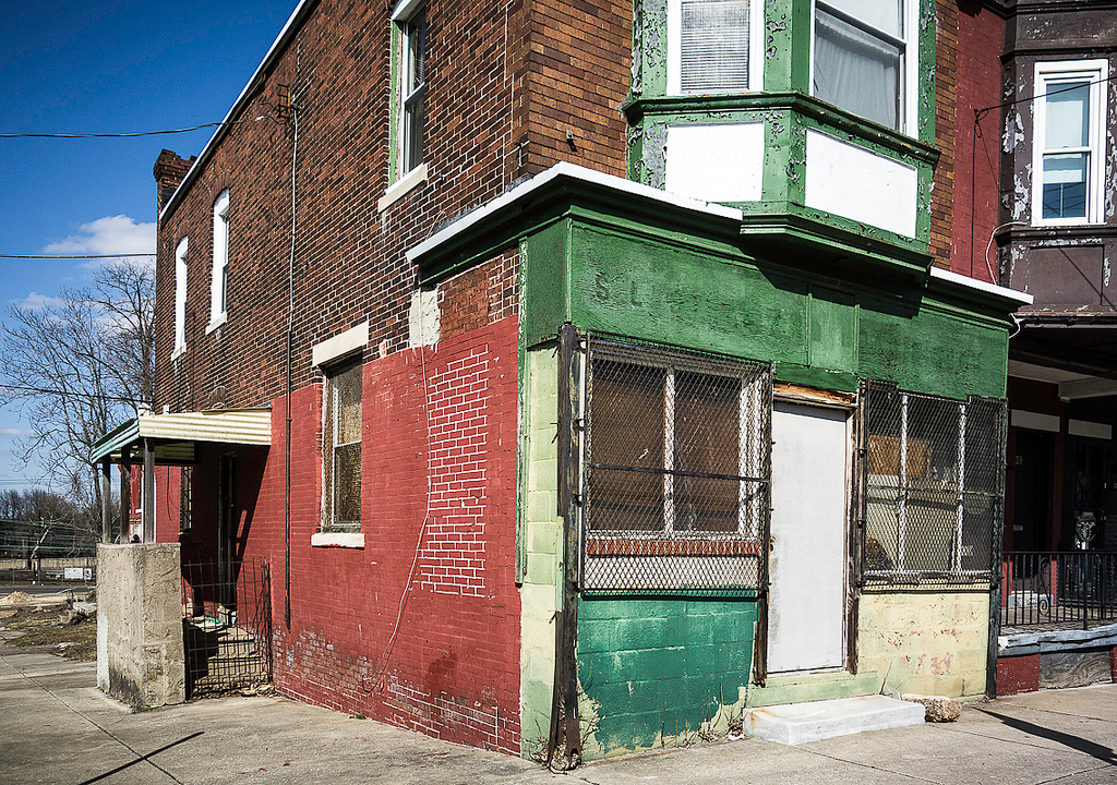 Abandoned Storefront, 35th and Fairmount, Mantua | Theresa Stigale