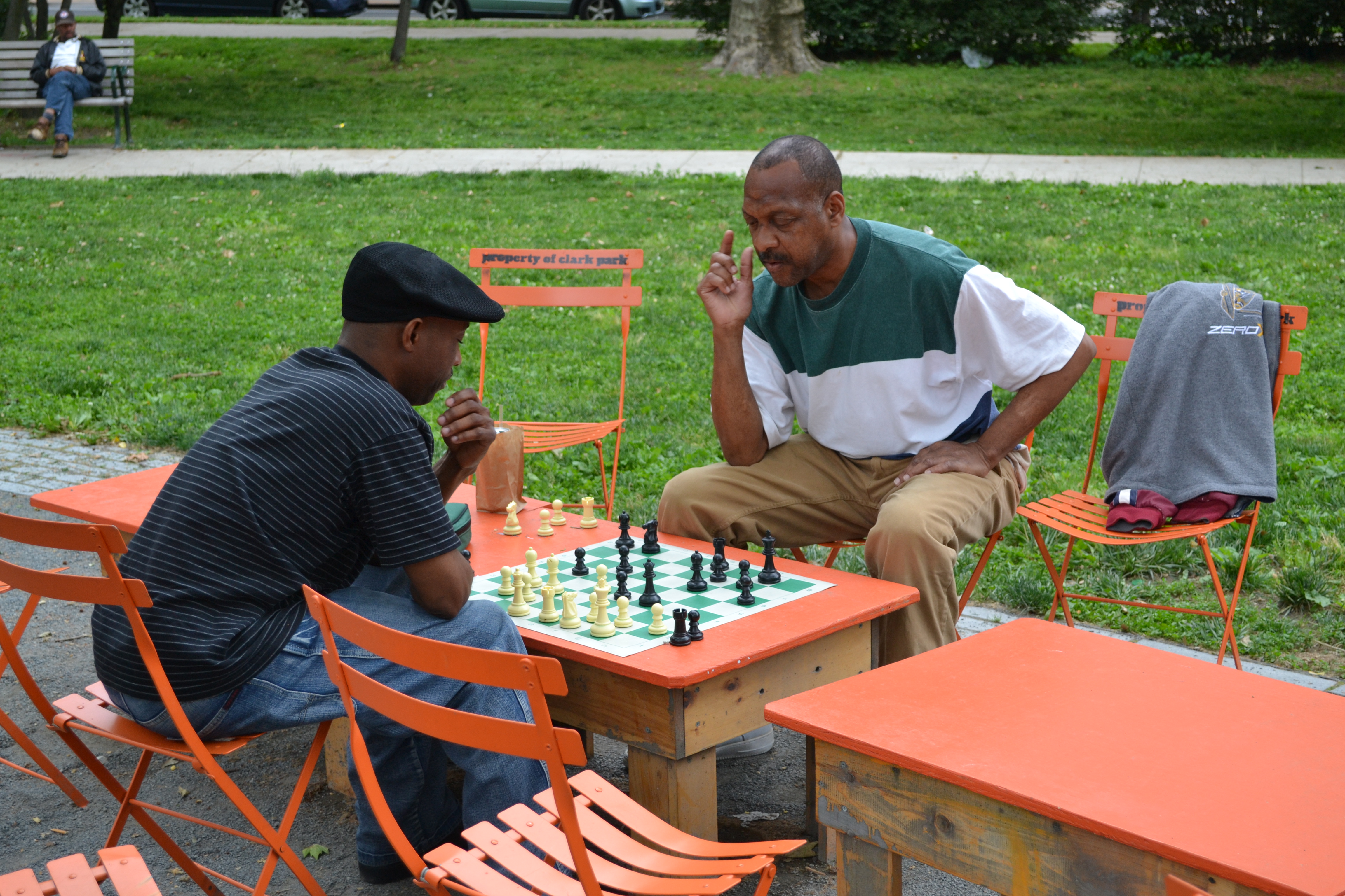 Chess in Clark Park