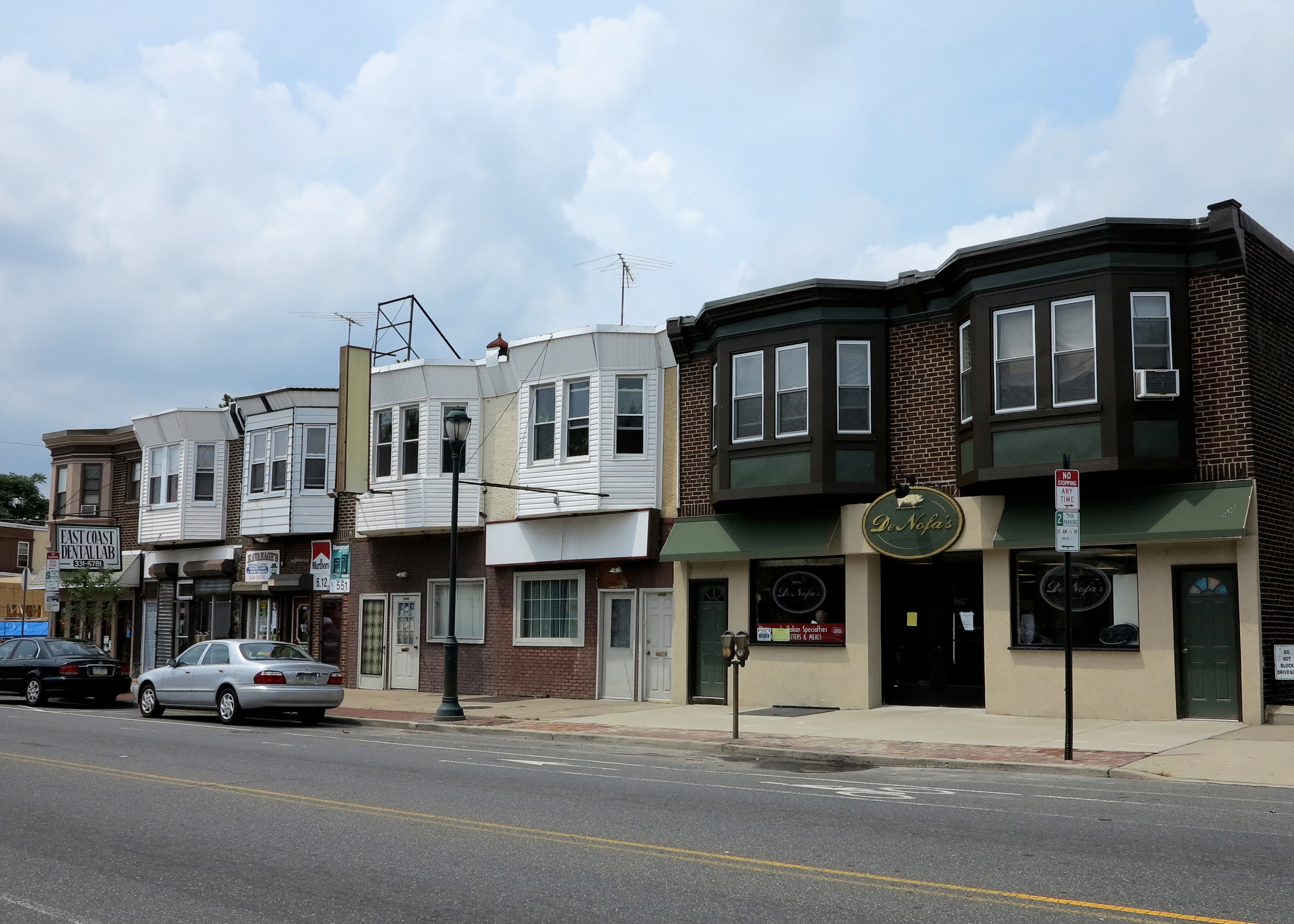 Both East Cost Dental Lab (6936 Torresdale) and Kavanagh's Tobacco (6938 Torresdale) next door will be given distinctive facelifts this fall.
