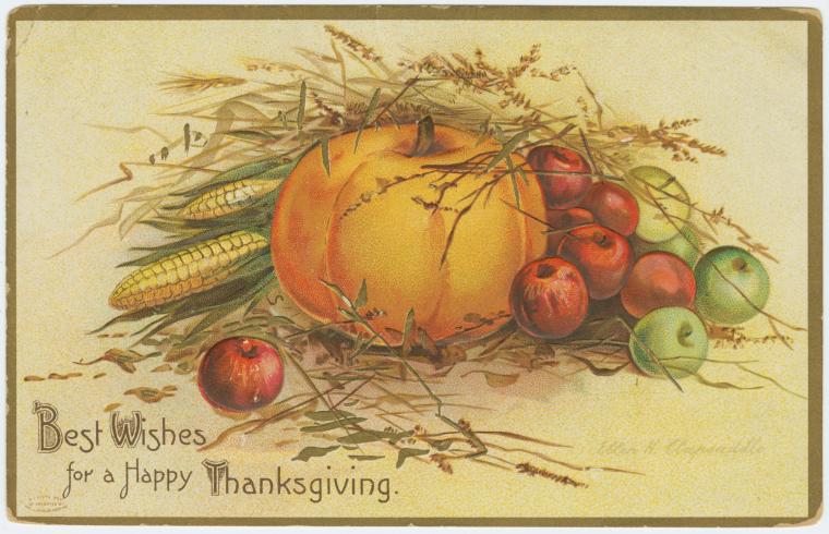 Happy Thanksgiving | NYPL Digital ID: 1588384