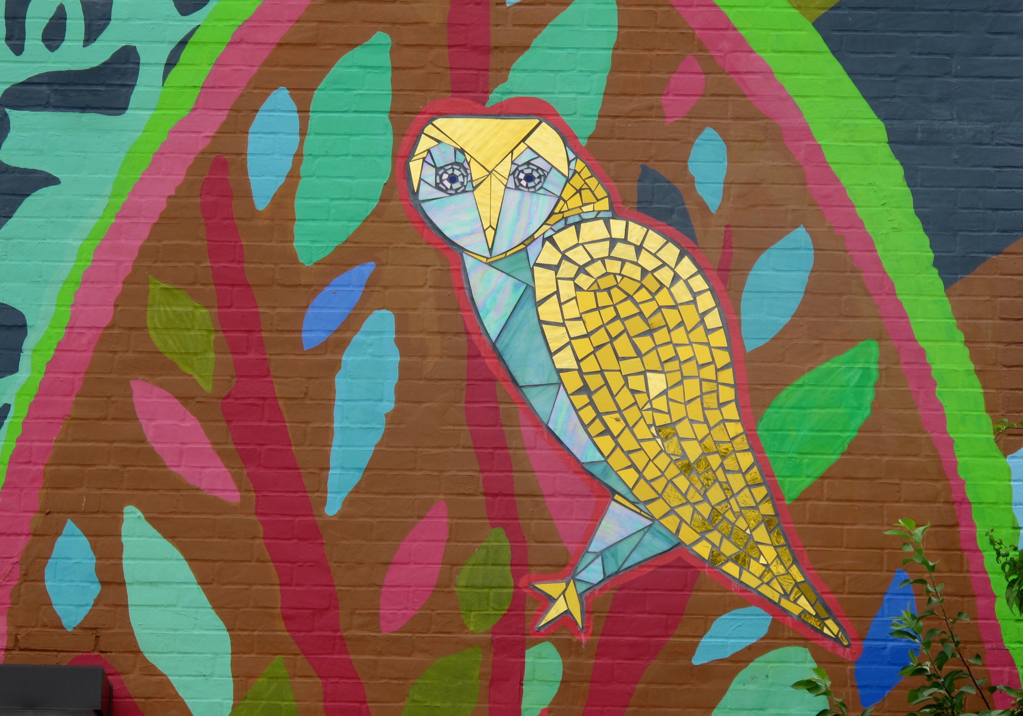 Alexander Wilson Elementary School's owl | PlanPhilly