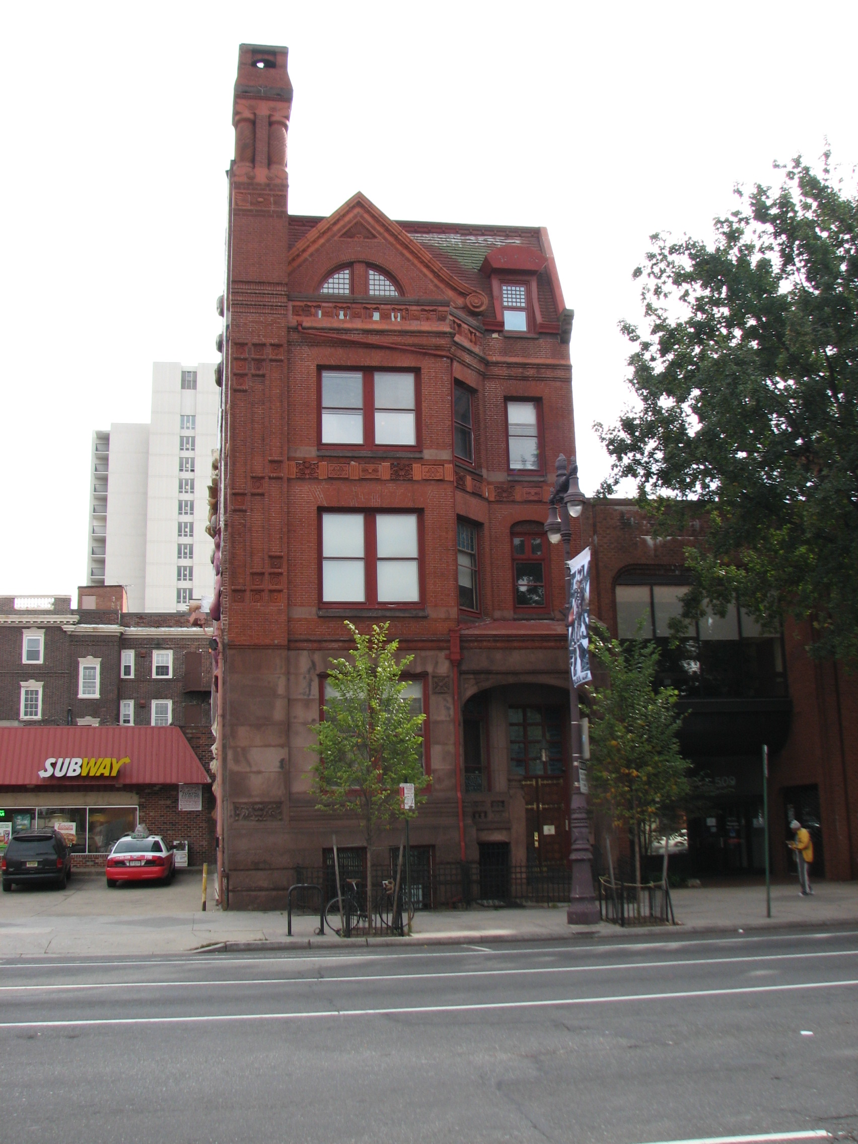 The J. Dundas Lippincott House, 507 S. Broad St., was designed by George T. Pearson. 