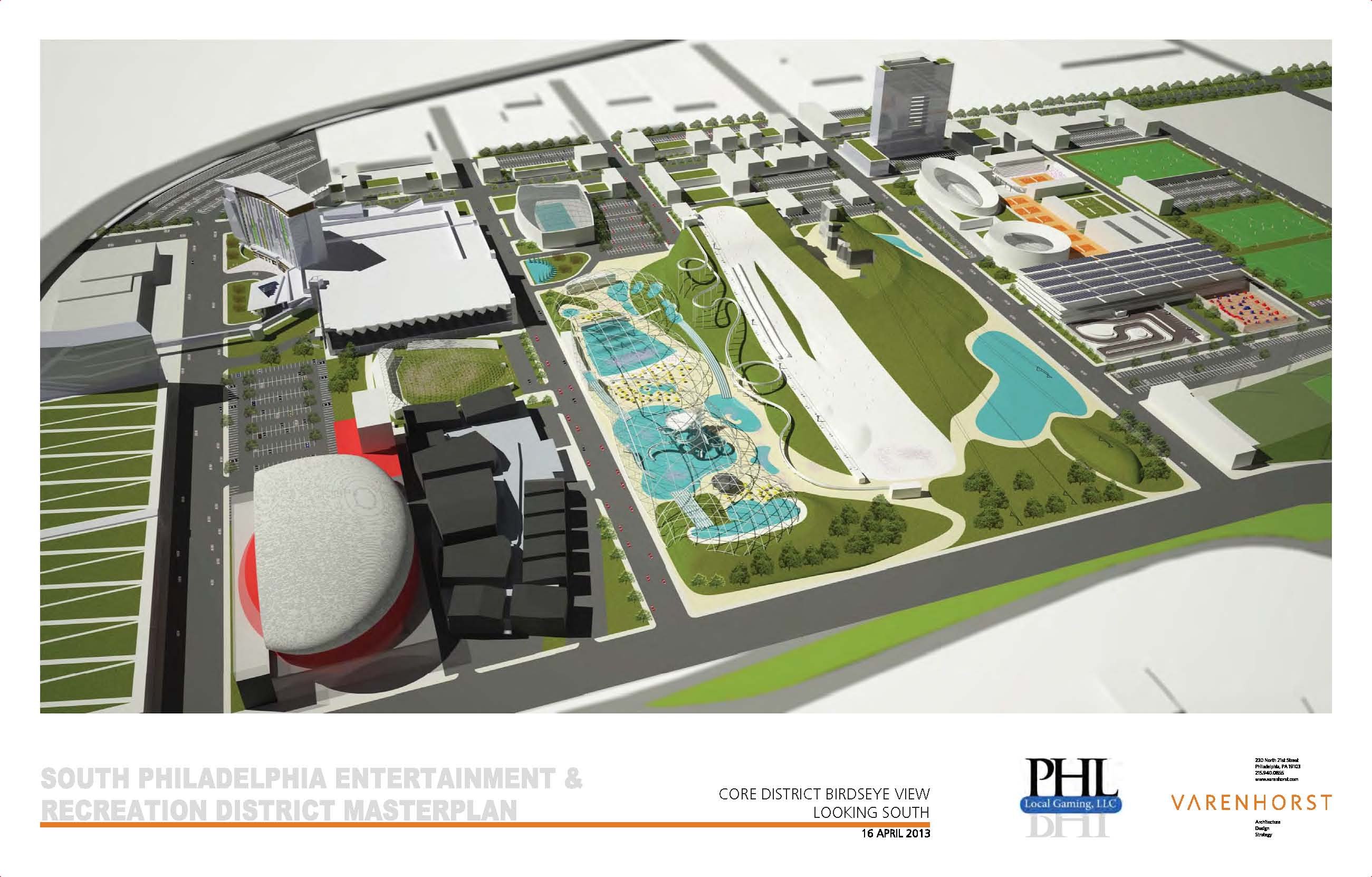 PHL Local Gaming's proposed entertainment and recreation district