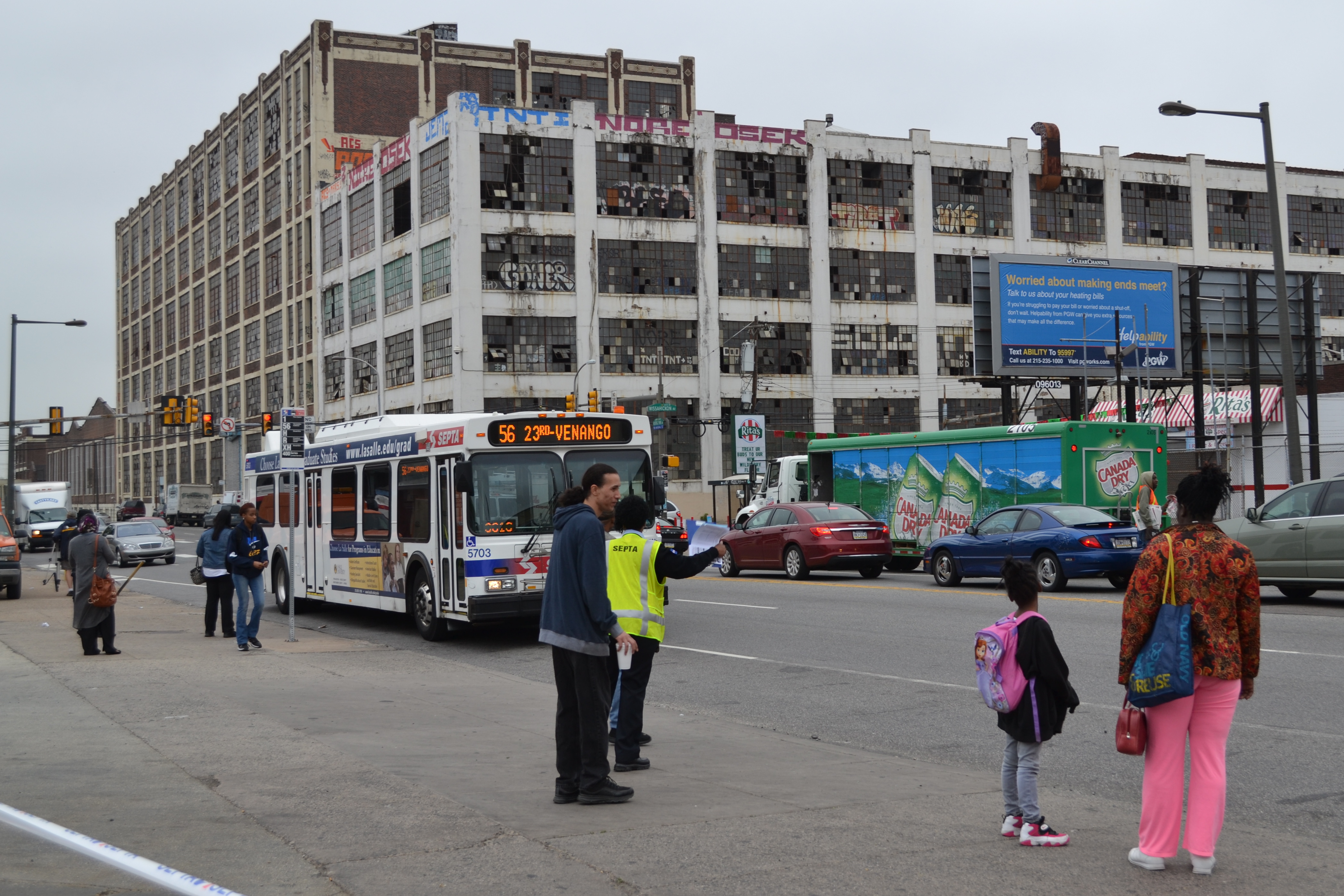 The 23rd and Venango Bus Loop will double as a gateway for the local community